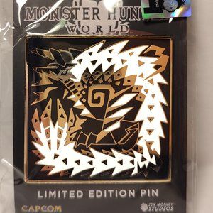 Zinogre Monster Hunter World Official Collectible Enamel Pin